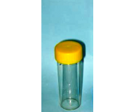 Flat Bottom Container & Screw Cap, Sterile, 5 ml 