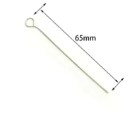 Reversible Nichrome Inoculating Loop (10 ul/straight)